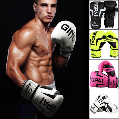 10oz Male Female Boxing Gloves breathable fighting Training Punching bag MMA boxing glove kicking punch mitts fitness equipment
